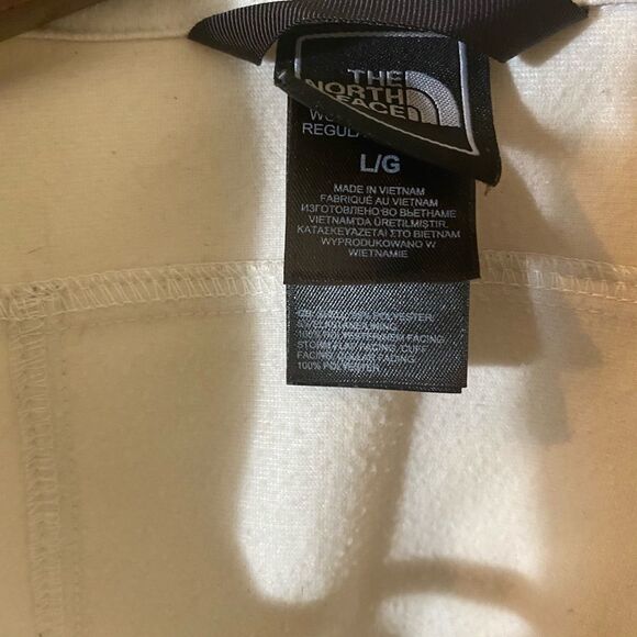 The North Face Womens White Jacket Sz L - Picture 5 of 10